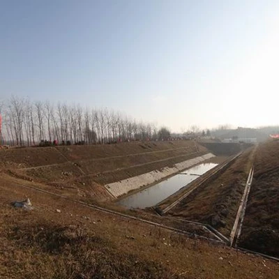 杨围孜提灌站施工现场