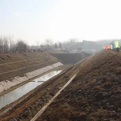 杨围孜提灌站施工现场